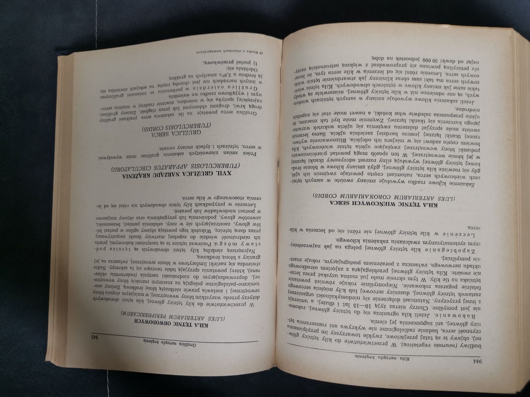 Nauka o chorobach wewnętrznych I , W. Orłowski, książka ,