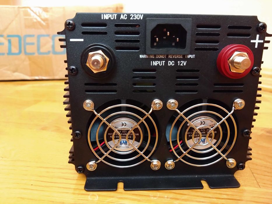 Німецький ДБЖ UPS інвертор Edecoa 12В 1500/3000 2500/5000|ИБП инвертор