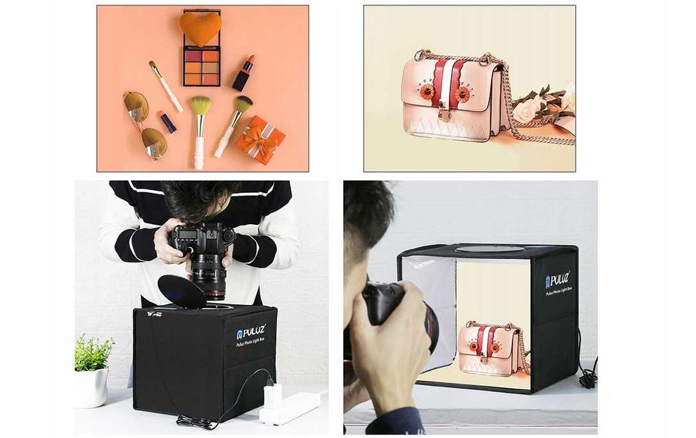 Namiot Bezcieniowy Fotograficzny 25cm Do Zdjęć Produktowych | GRATIS