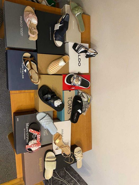 Wyprzedaż. Hurtowa sprzedaż nowego i markowego letniego obuwia.