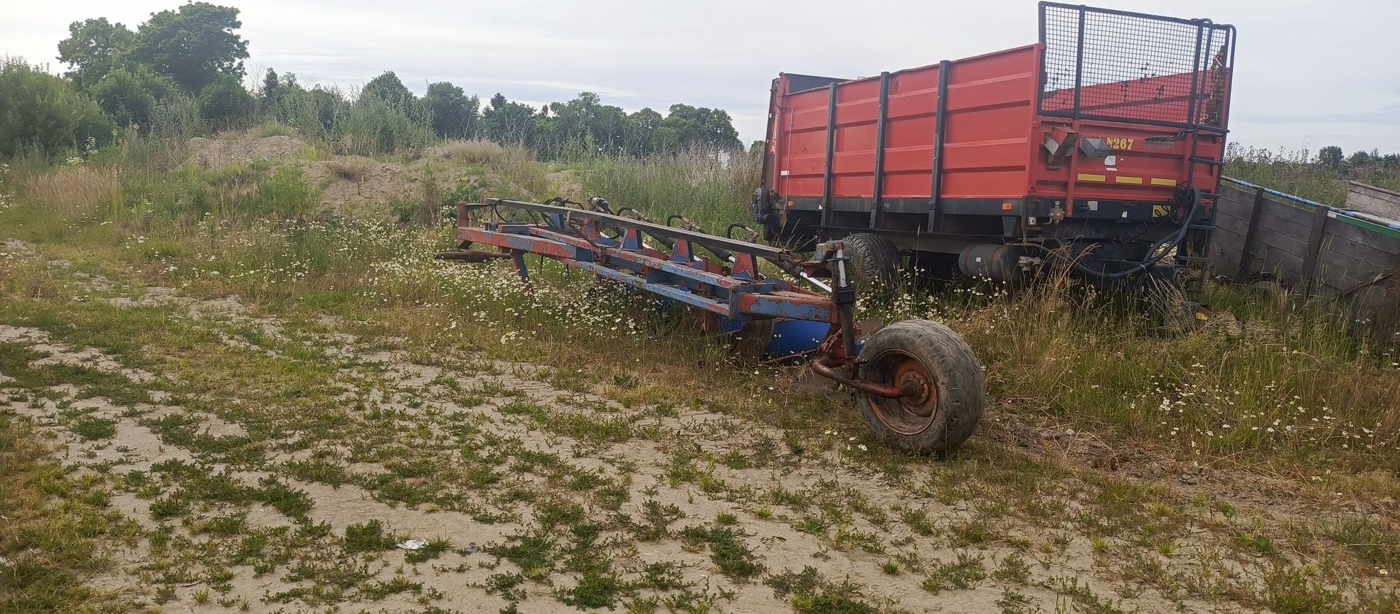 Pług overum 5 phx nowe odkładnie i elementy robocze