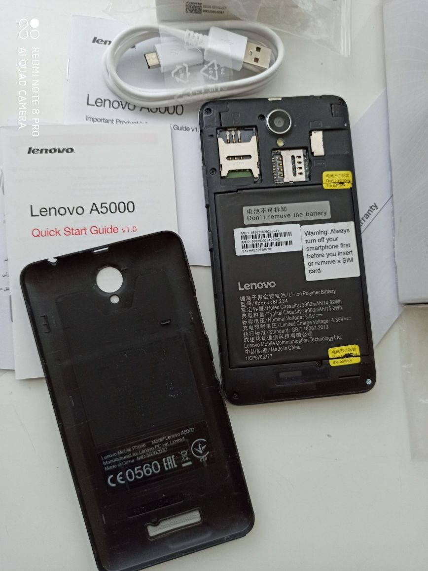 Телефон Lenovo А5000