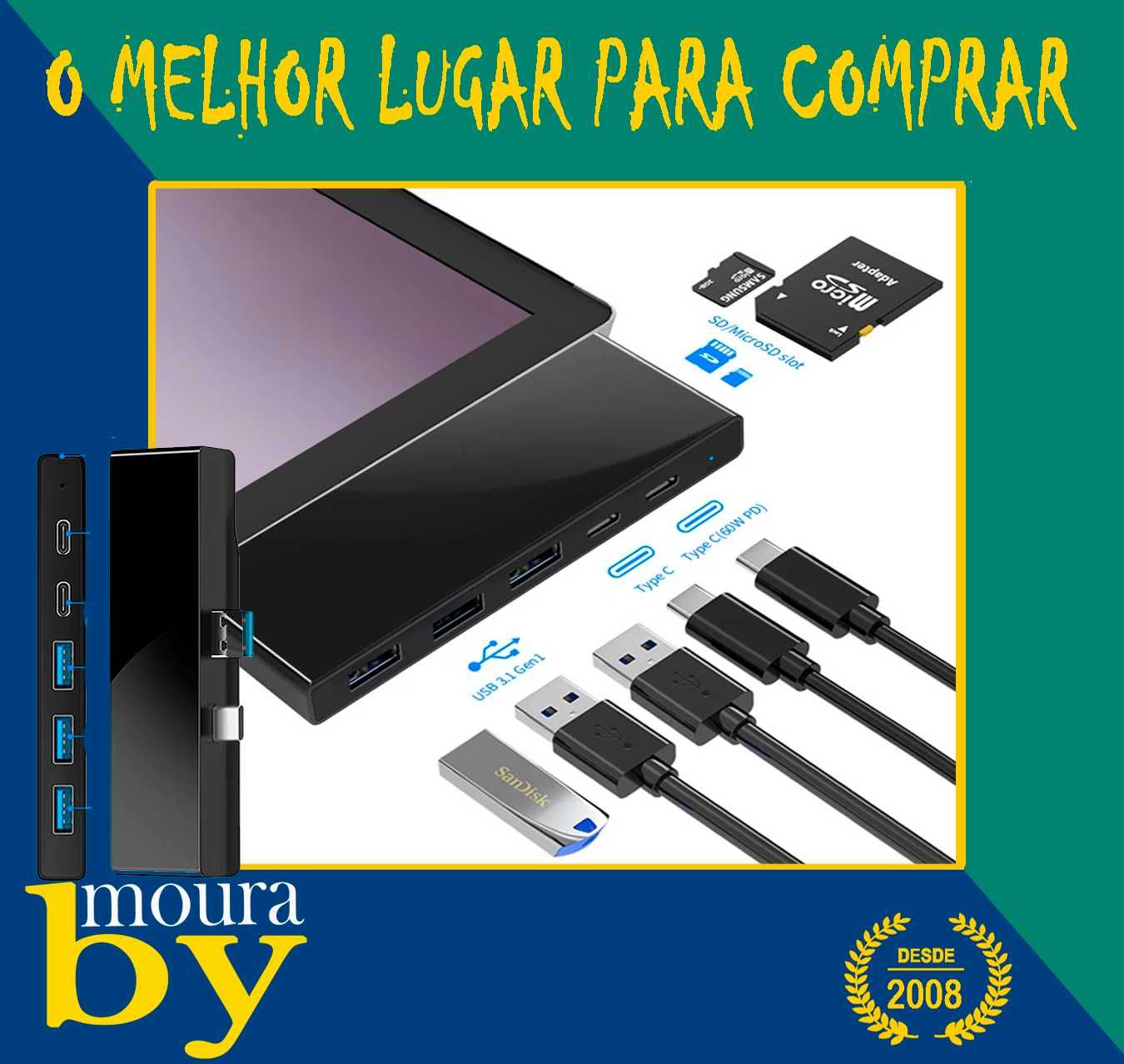 Hub para  Surface com 7 portas