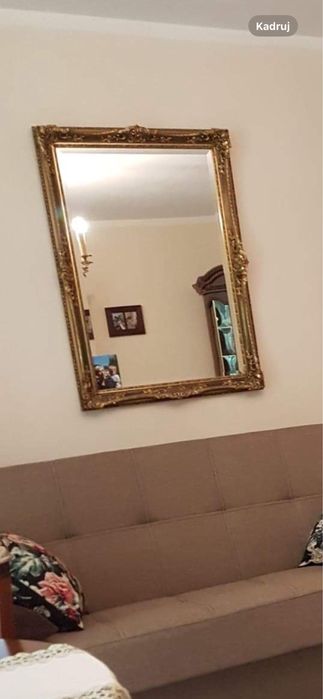 Lustro pałacowe złote