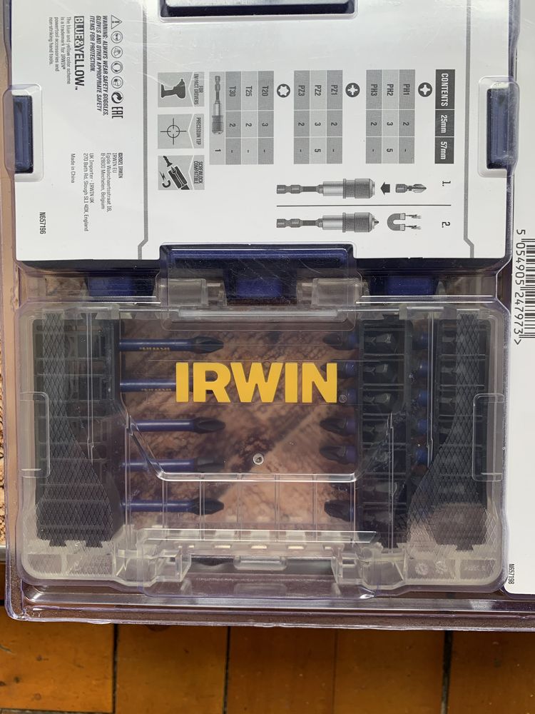 Набір біт, DeWALT DT70702 40 шт, Irwin Impact PRO 32 шт (1/4")