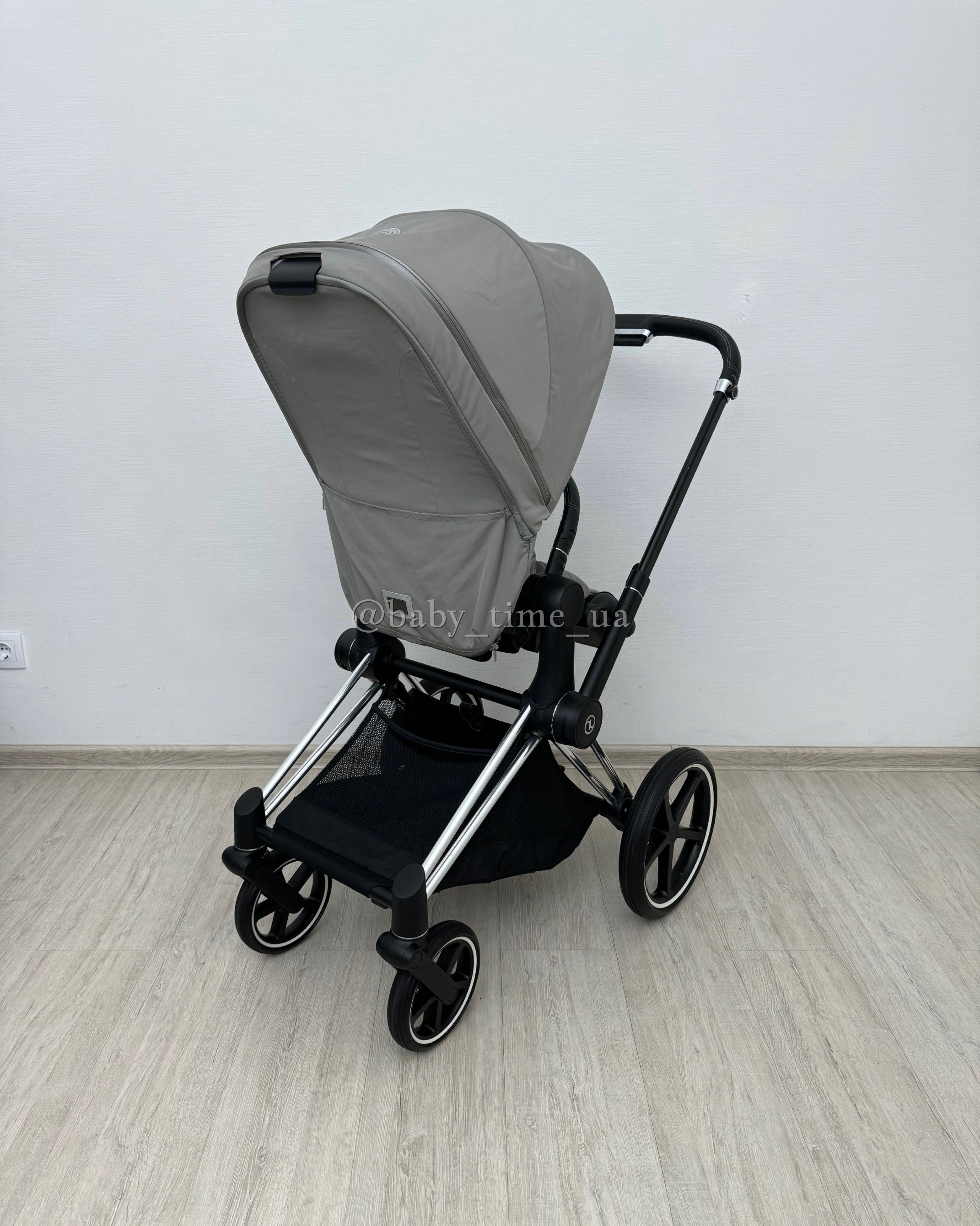 Cybex Priam 4.0 Chrome/Mirage Grey коляска 2в1 Сайбекс Пріам