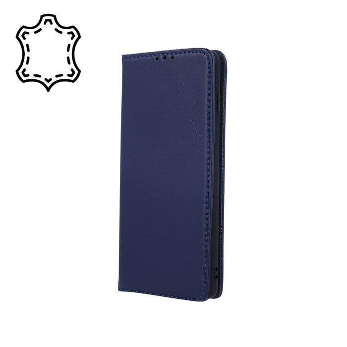 Etui Skórzane Smart Pro Do Xiaomi Redmi Note 12 4G Granatowe