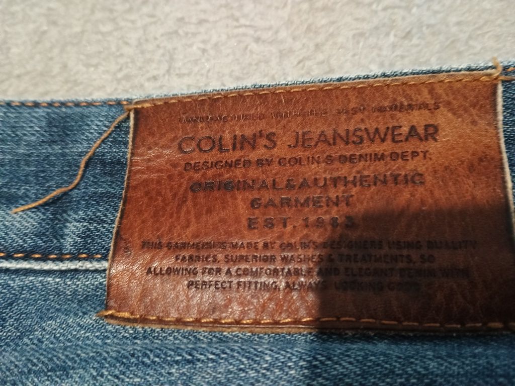 Colin's jeans wear