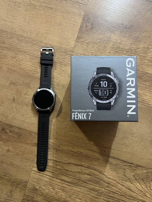 Smartwatch Garmin Fenix 7 Silver W Grphte BND