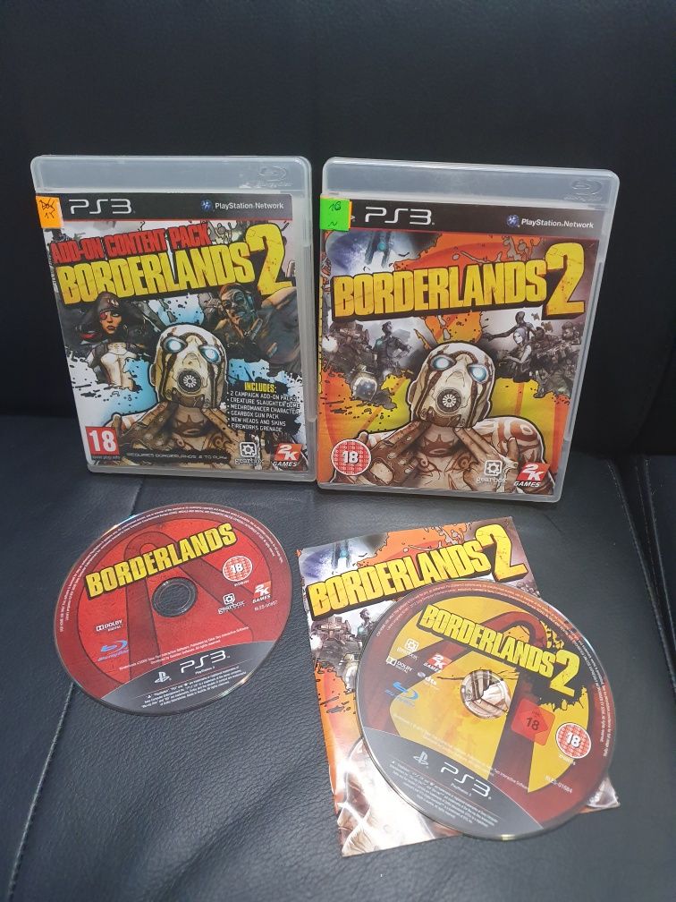 Gra gry ps3 Playstation 3 Borderlands 1 + 2 Add-on Content Pack unikat