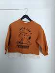 Sweatshirt com folho bordado  Zara