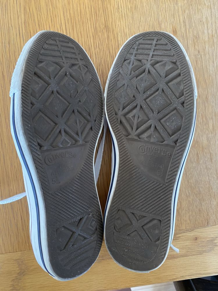 Białe Converse all star rozmiar 38   5,5