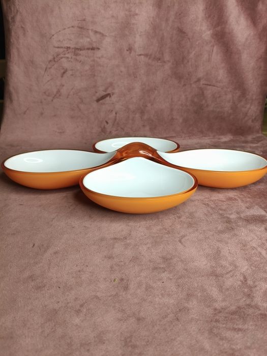 Vintage retro Guzzini miseczki na przekąski 186