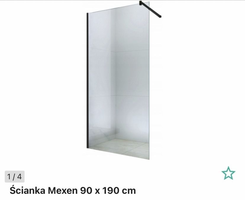Kabina prysznicowa firmy Mexen
