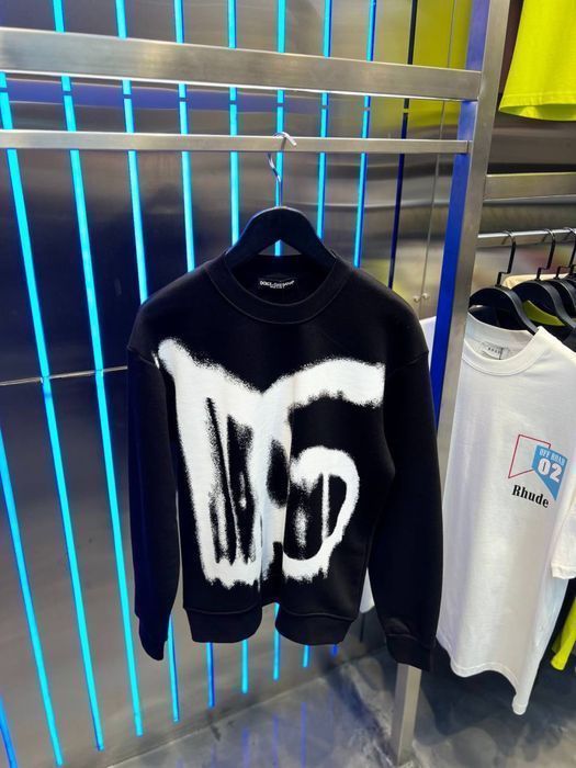 OFF-white x kaws мужской реглан кофта свитшот батник оригинал черный