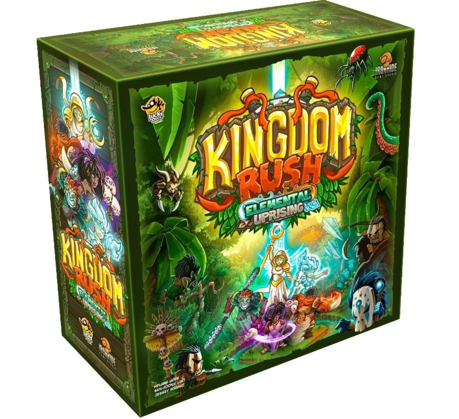 Kingdom Rush - Elemental Uprising Lucky Duck Games Polska pudełko,