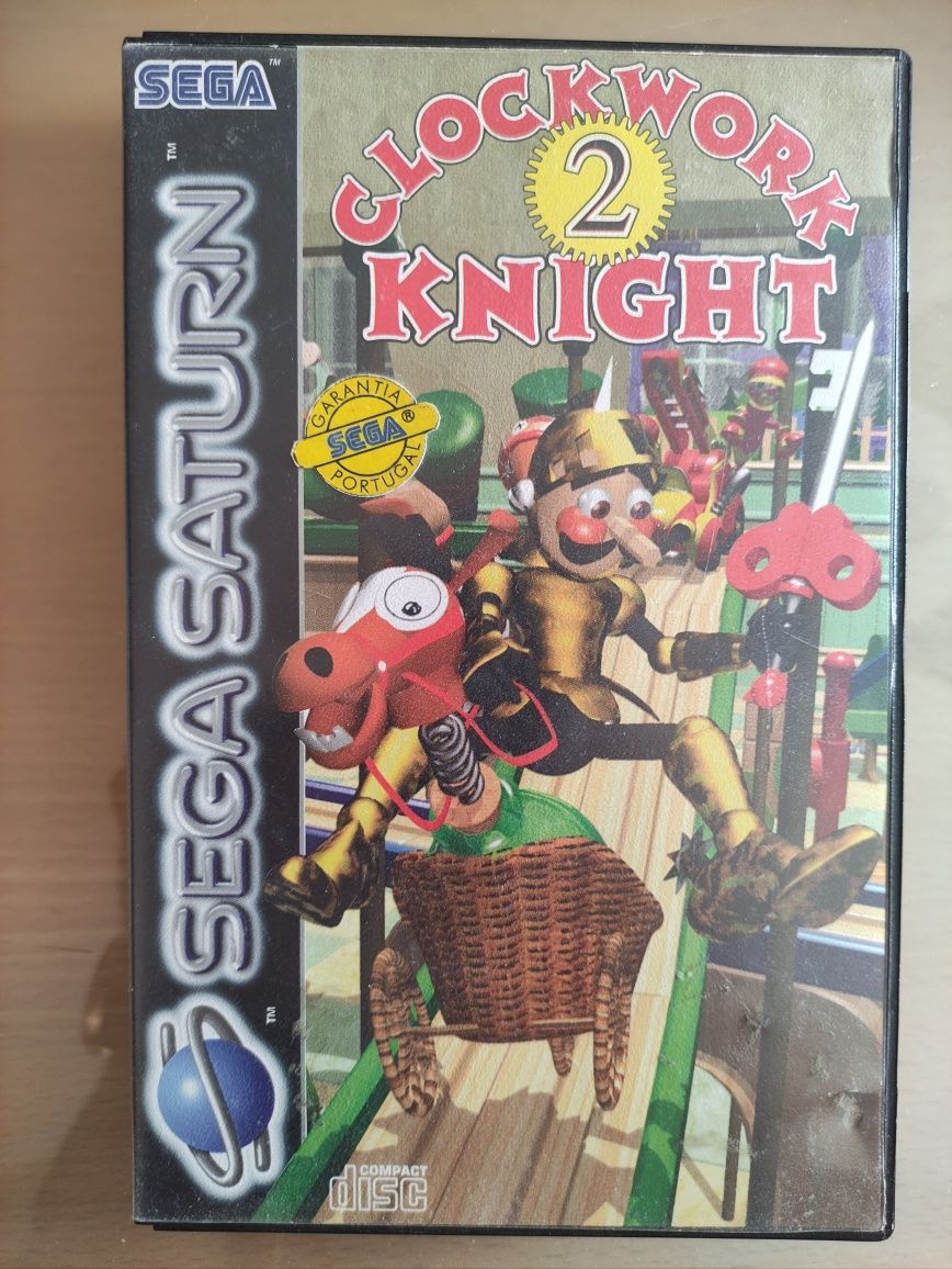 Jogo Sega Saturn Clockwork Knight 2. RARO