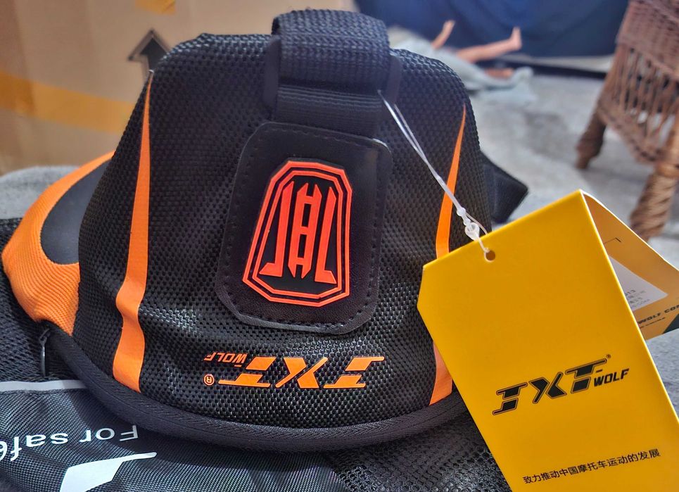 Proteçao de pescoço para ciclista