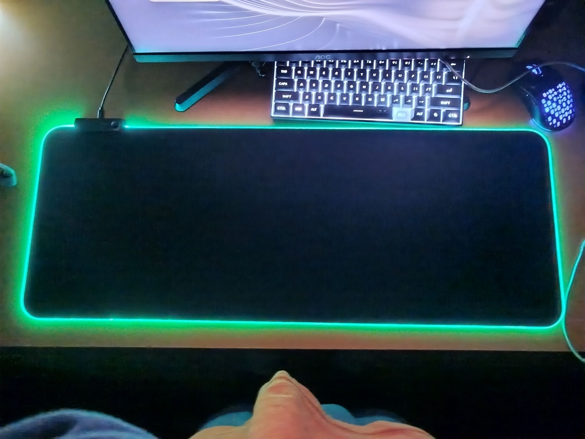 Mousepad xxl com led