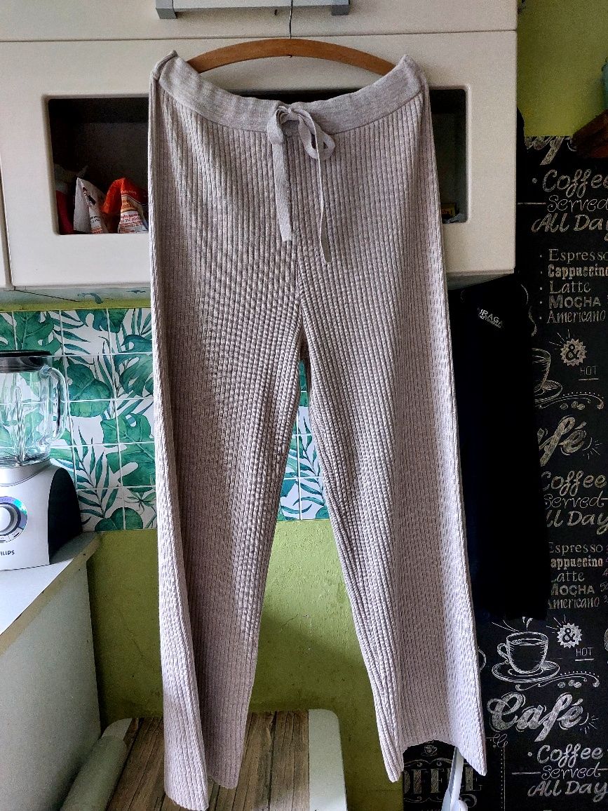 Spodnie dzianinowe H&M XL nowe