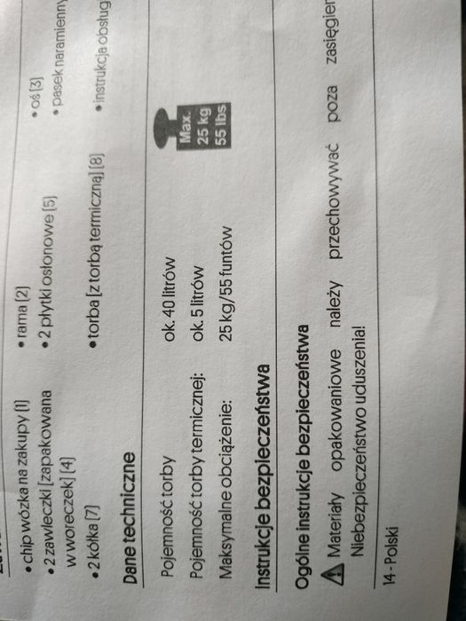 Wózek na zakupy SilverCrest