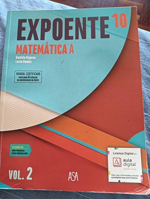Expoente 10 ano Matemática A - Asa