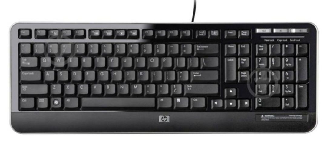 Клавиатура HP USB Keyboard (QY776AA) black...