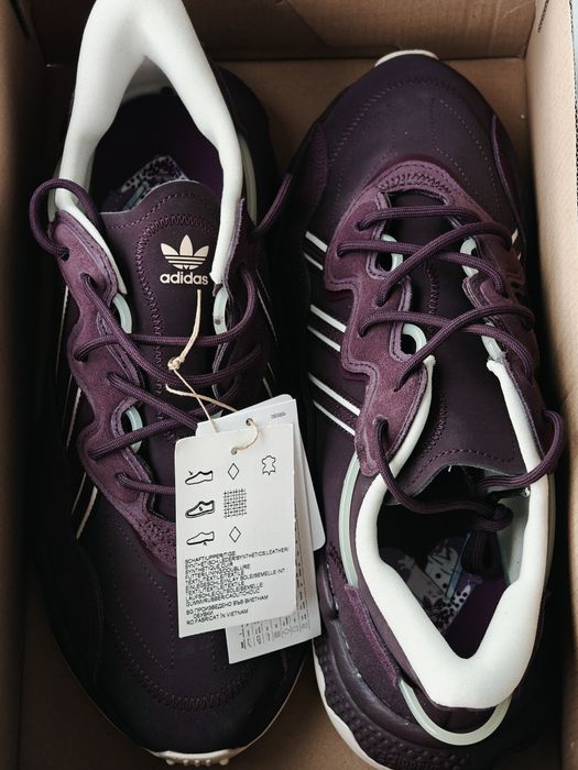 Nowe buty Adidas Ozweego celox meskie 44.5 UK 10 piękne czekoladowe