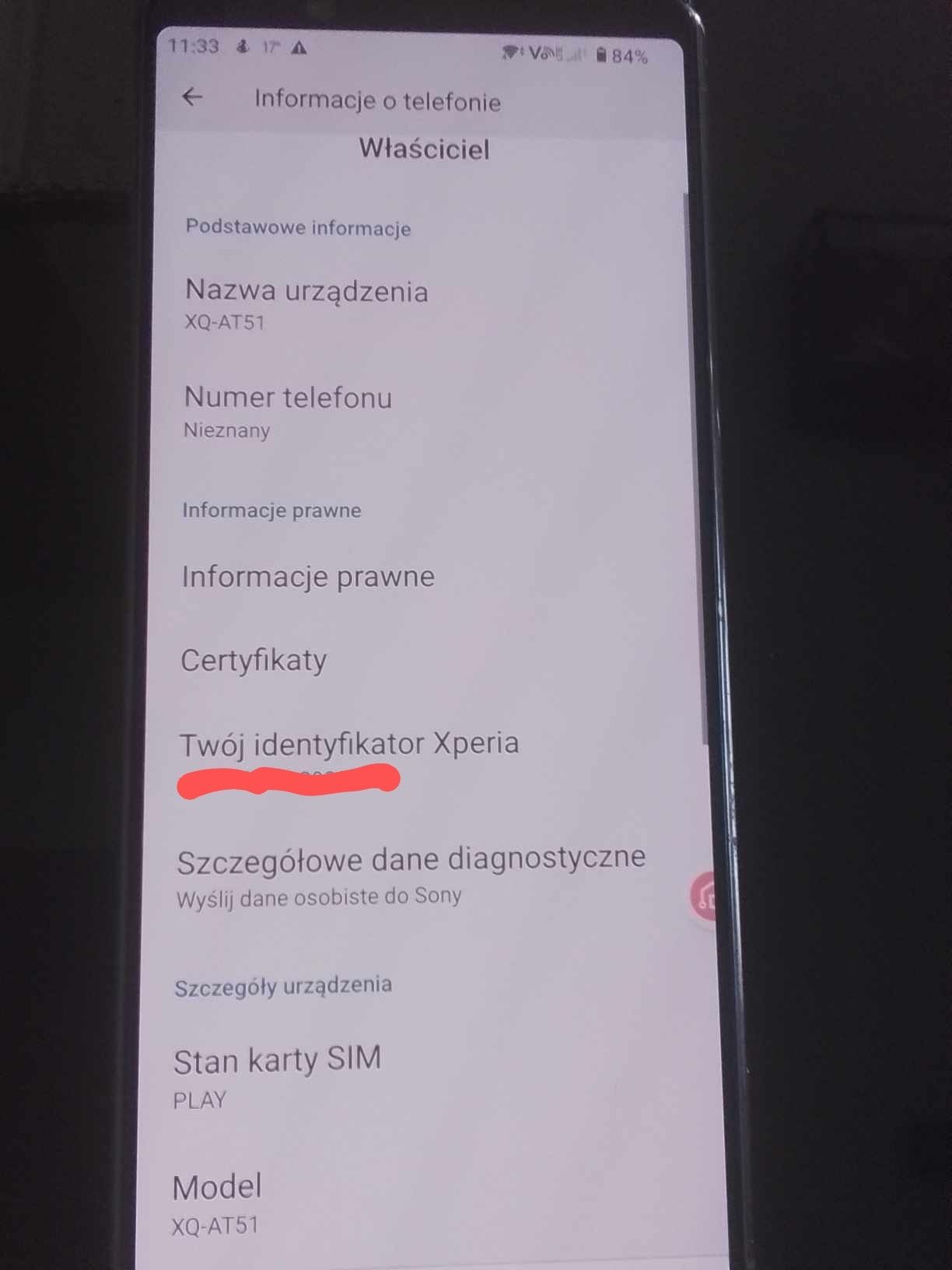 Sony Xperia 1 II xq-at51 800 zl