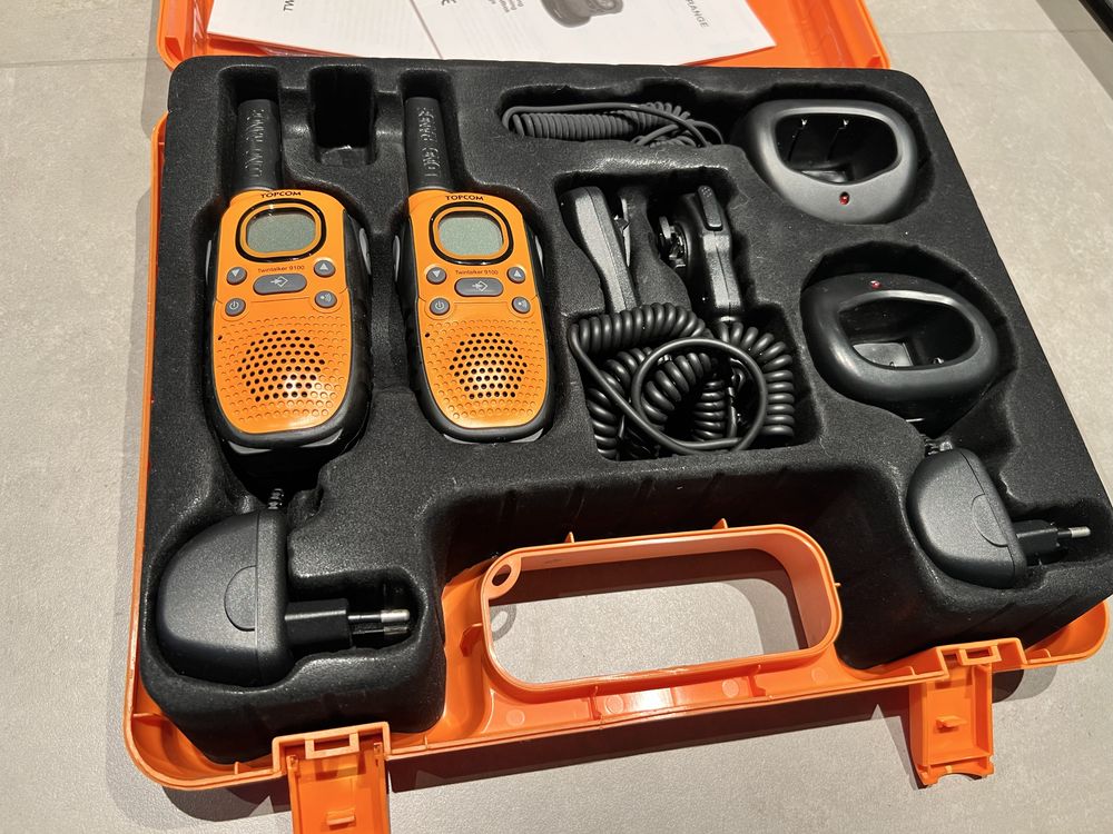 Walkie talkie krótkofalówka Topcom Twintalker radiotelefon -OKAZJA !!!