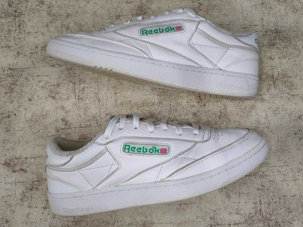 Кросівки Reebok Club C 85 р-43 оригінал кроссовки рибок кожаные