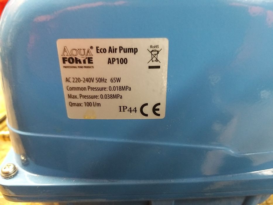 aquaforte ap 100 dmuchawa napowietrzacz oczka oczyszczalna biologiczna