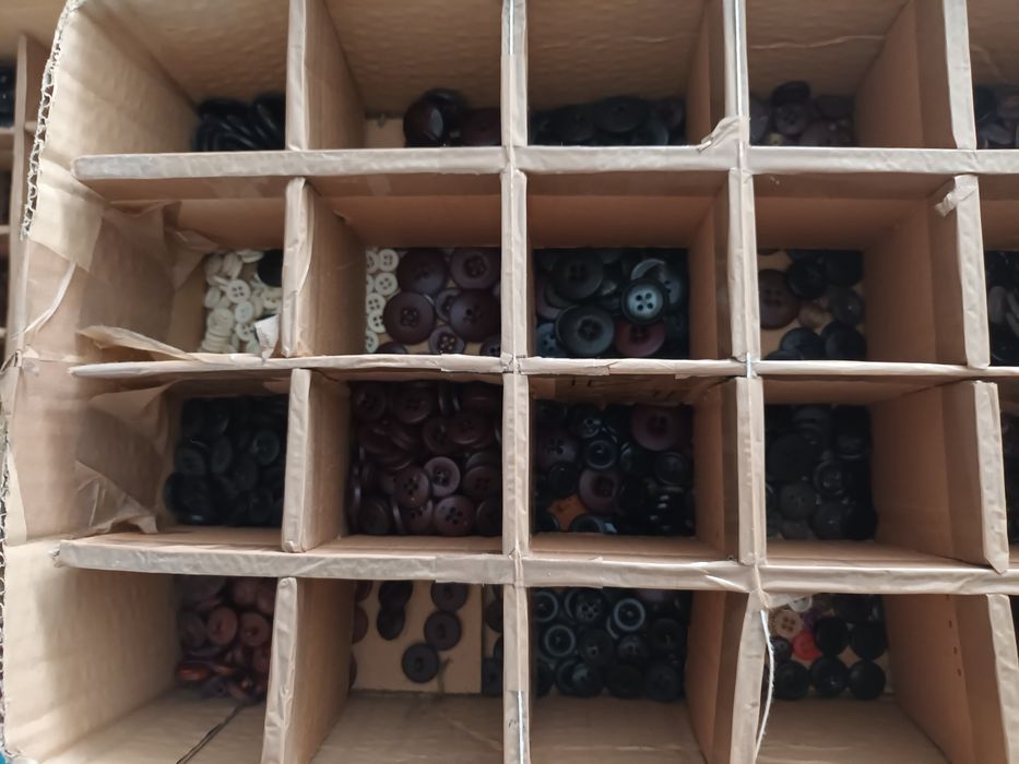 Botões de várias cores