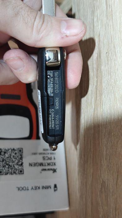 561837202d Ключ Passat nms b7 usa