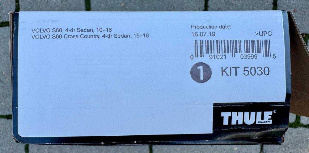 belki bagażnik na dach Thule WingBar Evo 145030 / 5030 i dowolny inny