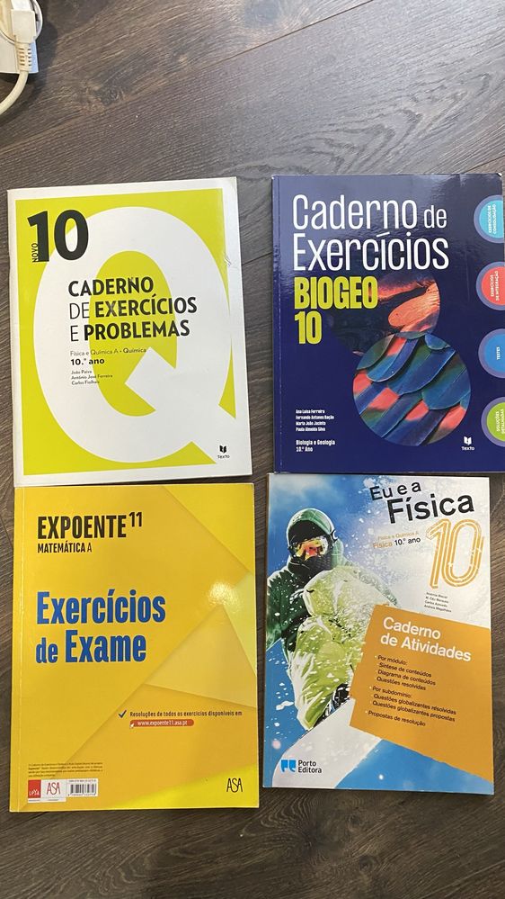 Caderno de exercicios 10 ano. 11 ano