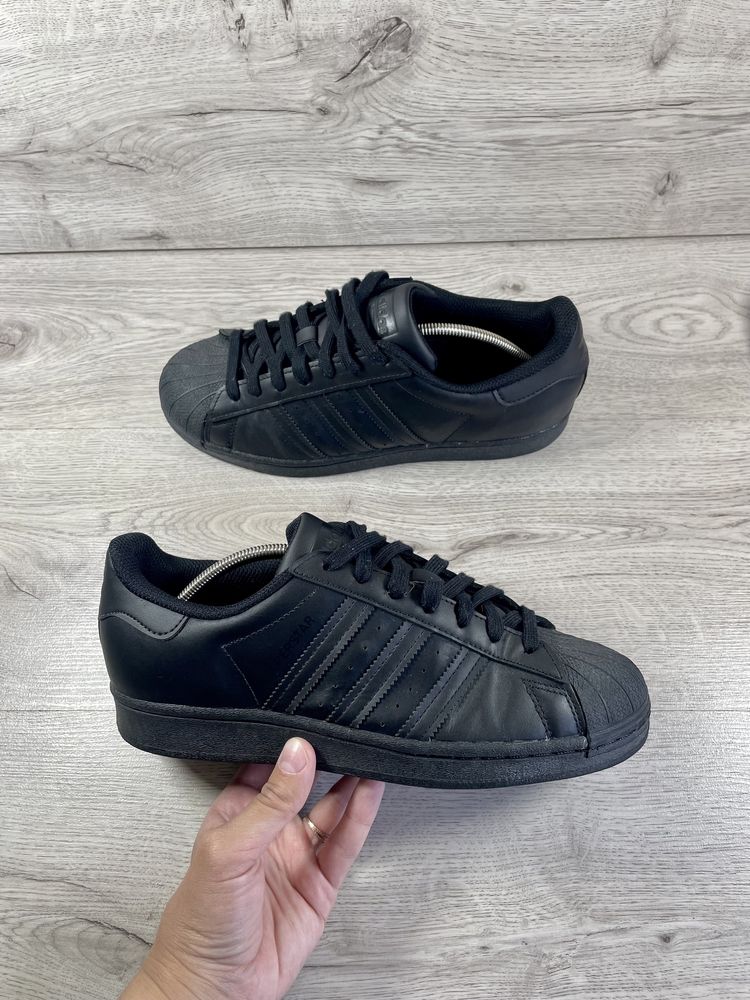 Adidas Superstar Black чоловічі кросівки