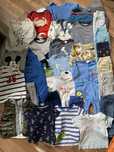 Paka ubranek dla chlopca 74