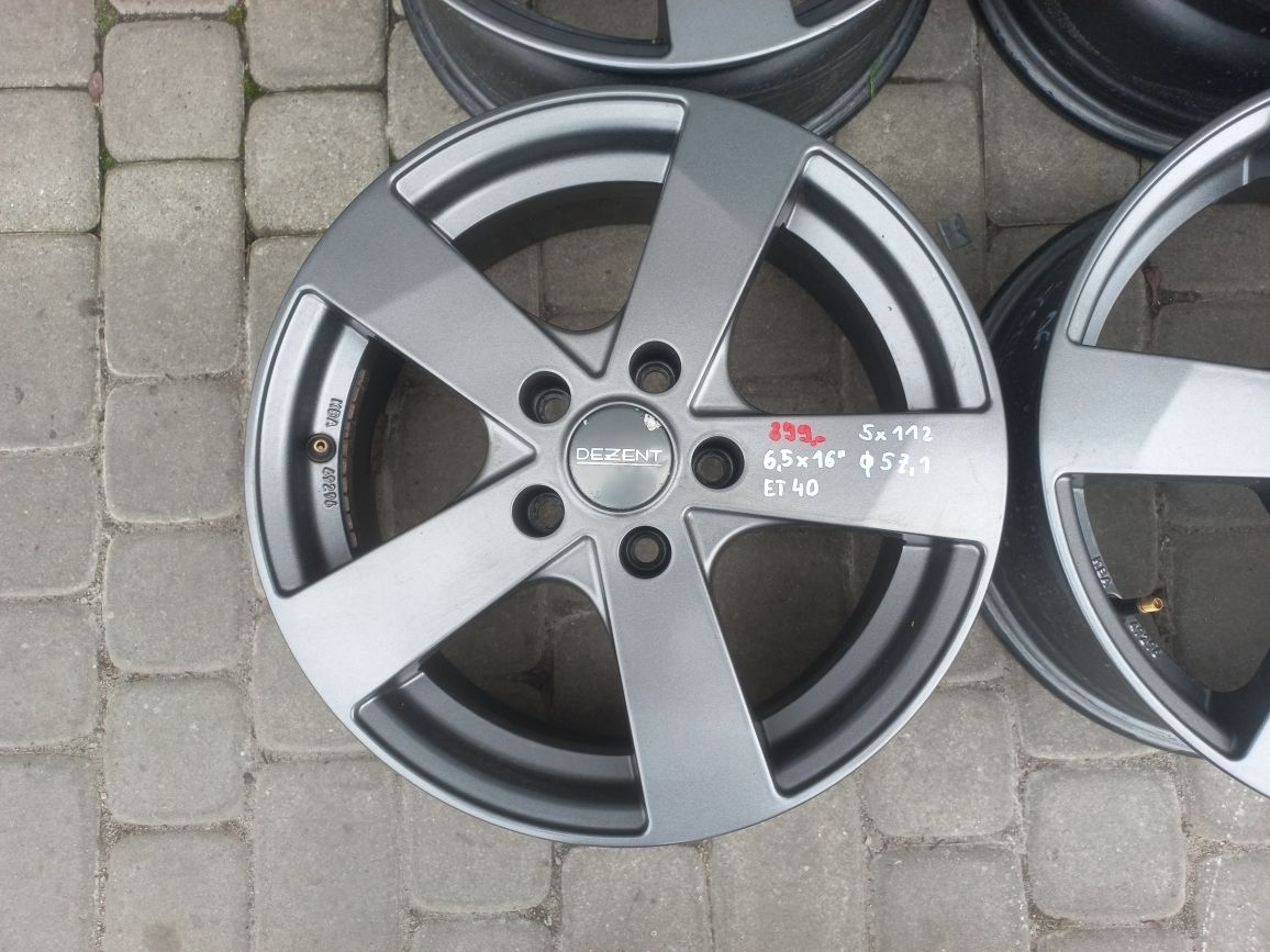 Felgi aluminiowe 16" 5x112 do Audi, VW, Skoda, Seat