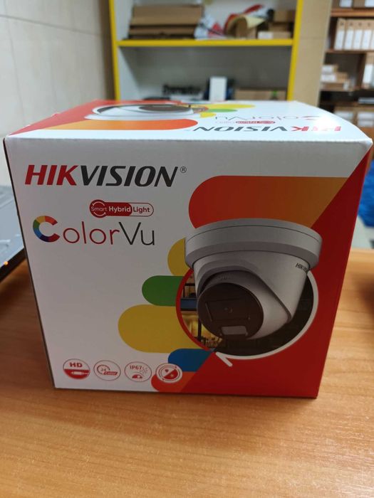 IP-камера відеоспостереження Hikvision ColorVu 4MP 2,8mm