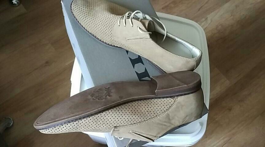 Мида летние кожанные туфли