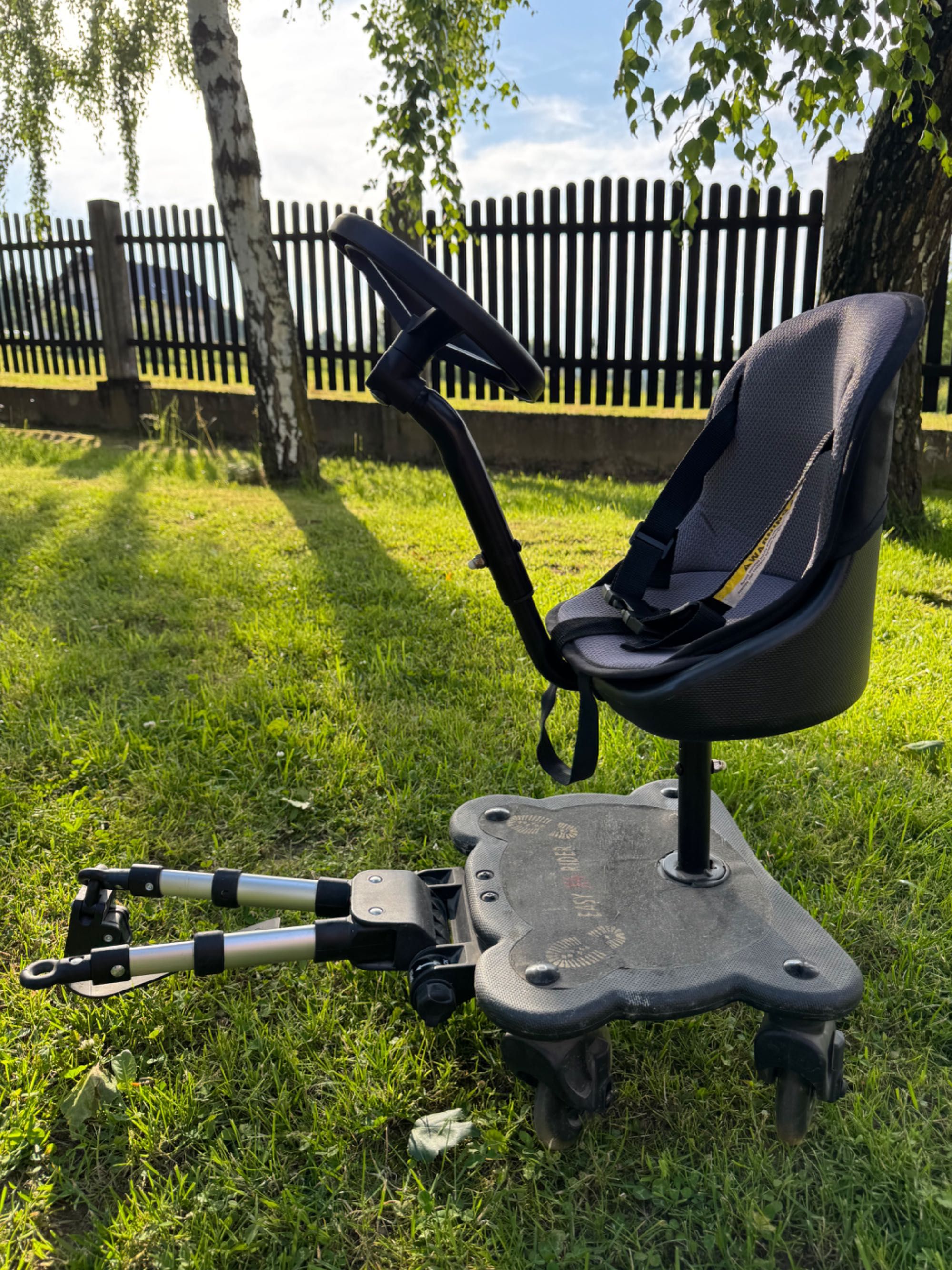 Dostawka do wózka easy x rider easy x4 rider z kierownica