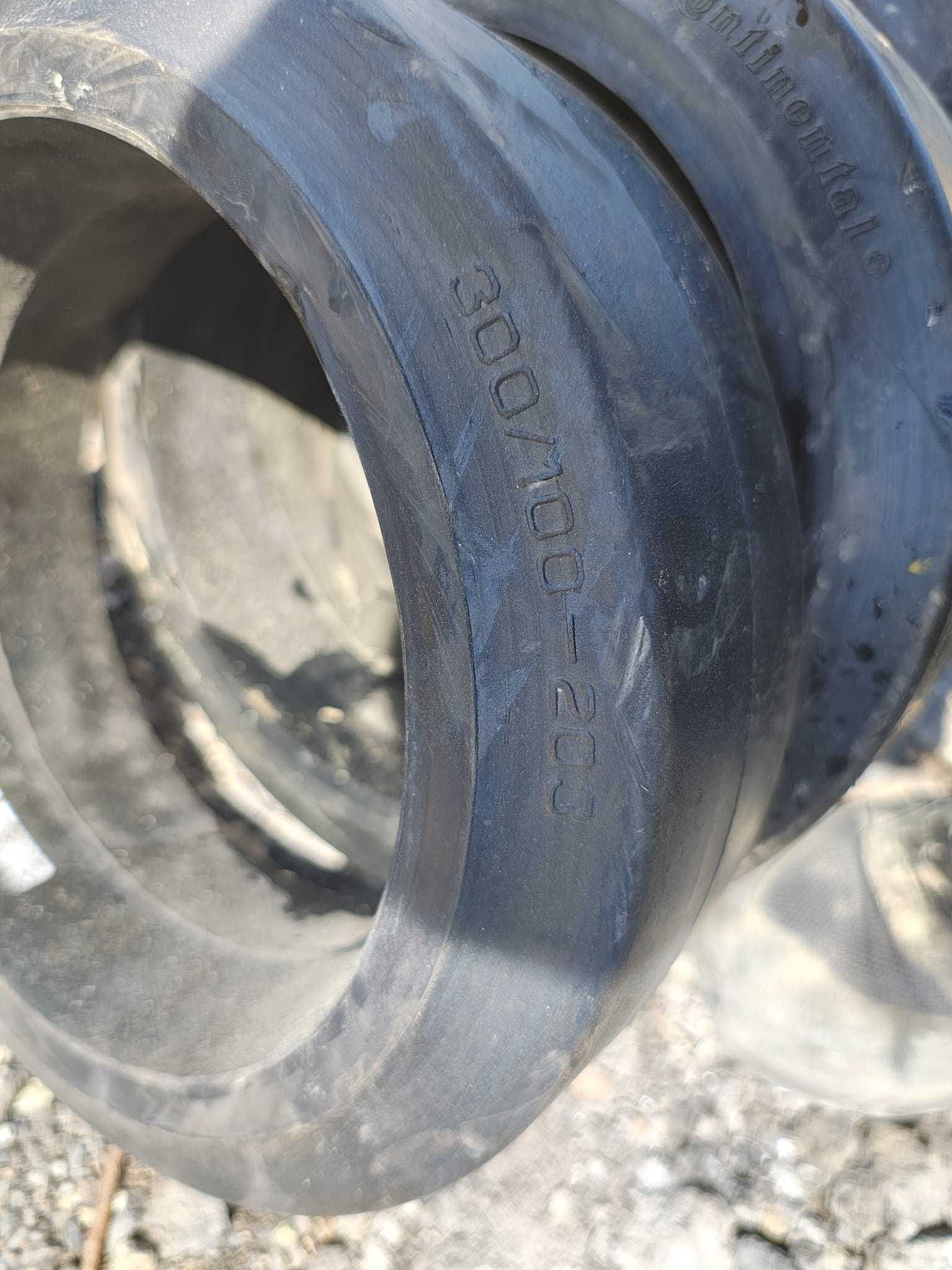 Opony przemysłowe 16x7x10 1/2K Continental Elastic 300/100-203