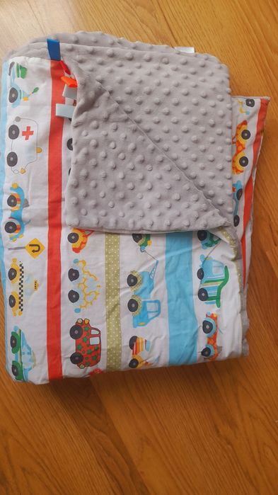 Koc kocyk narzuta kołdra kołderka minky 100x150