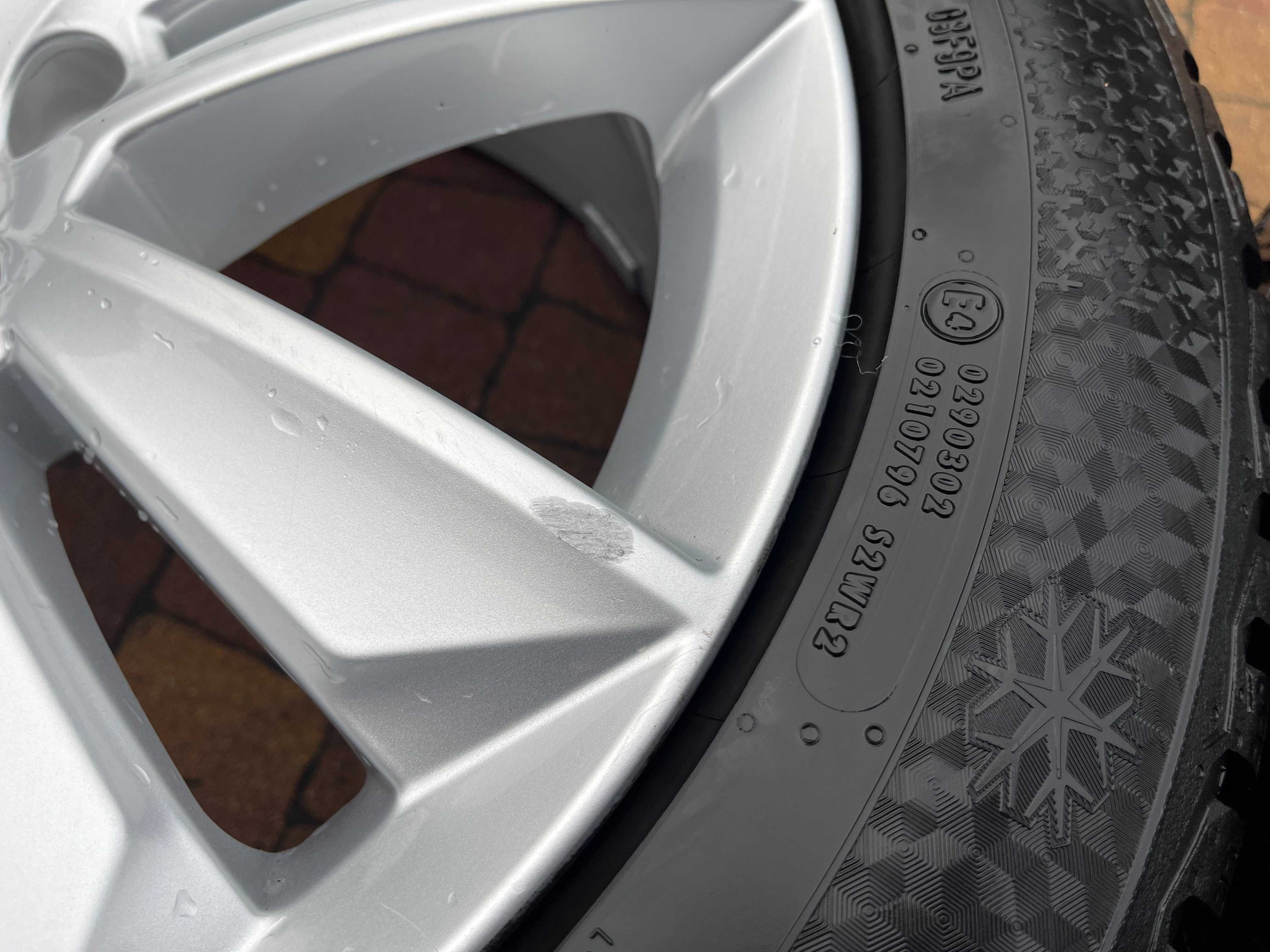 3666. Koła zimowe Volvo S60 V60 II oryginał 5x108 225/50/17 8.5mm 23r