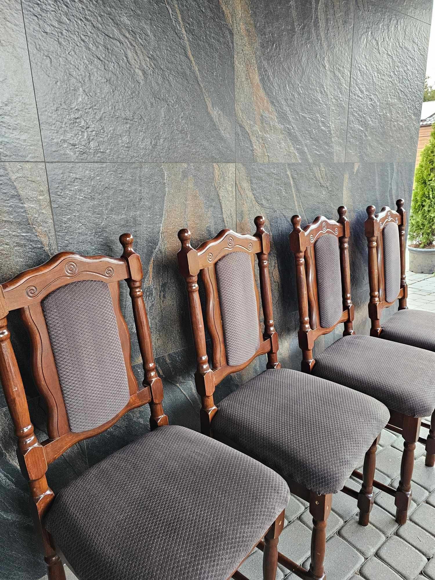 Krzesła drewniane - zestaw 4 szt.