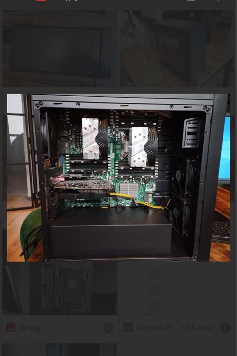 Потужні ПК на базі Intel Xeon E5 - 2670 двопроцесорний