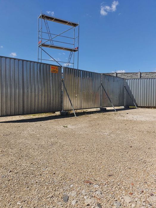 Ogrodzenie tymczasowe pełny trapez wypożyczę Kłobuck Częstochowa