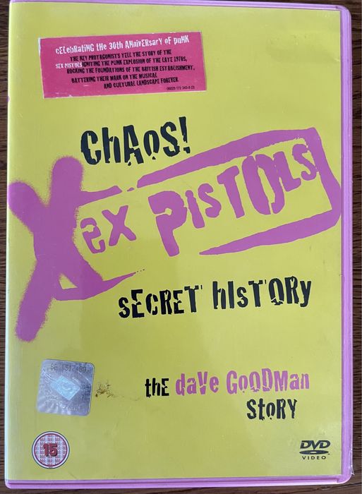 Sex Pistols DVD secret history okazja, unikat