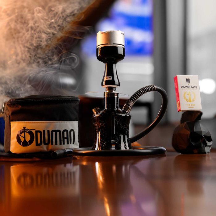 ODUMAN N2 Travel Black Shisha Fajka Wodna Hookah
